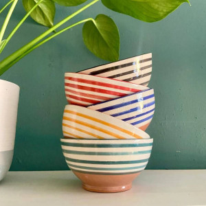 Decorative Moroccan blue bowl