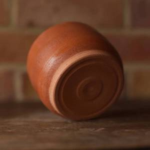 Natural color terracotta bowl