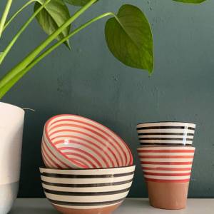 Decorative Moroccan yellow bowl